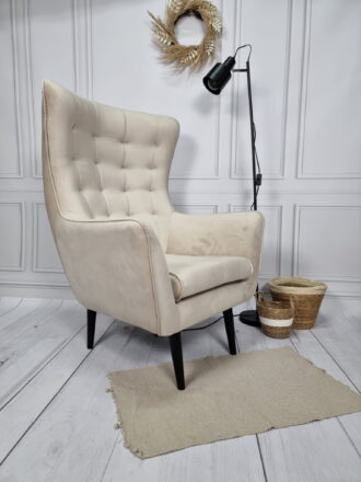 NOWOŚĆ! Fotel QUEEN (LORD)! Wysokie oparcie. Pikowany