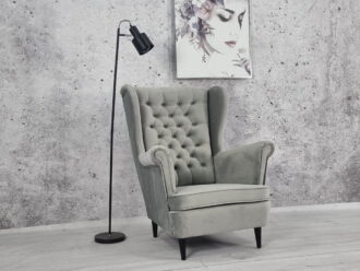 Fotel uszak . Pikowanie Chesterfield!