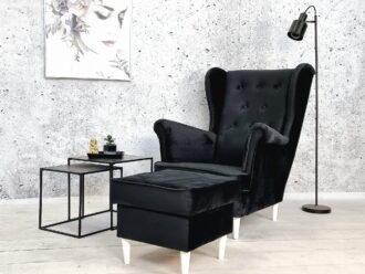 Fotel uszak. Pikowanie 8 guzików! Najwygodniejszy w PL!