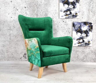 NOWOŚĆ! Fotel ROYAL! Dużo wzorów tkanin