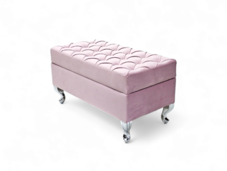 BIANCO. Pufa w stylu Glamour. 75x40cm!