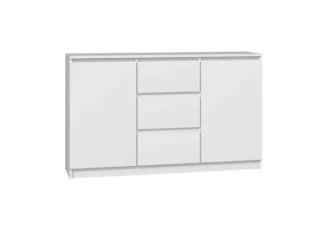 Komoda Dalio 2D3S biel mat bez uchwytów