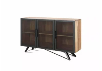 Komoda LOFT 150 cm Asmita z litego drewna egzotycznego - akacja indyjska