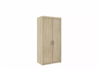 Skandynawska szafa dwudrzwiowa Ele 2 D w kolorze sonoma