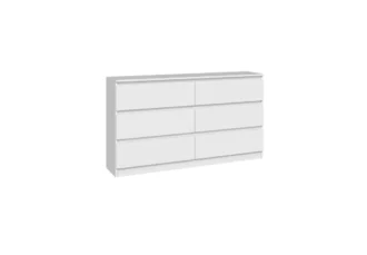 Uniwersalna komoda Malwina z 6 pojemnymi szufladami