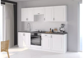 Funkcjonalne meble kuchenne Tilos III z systemem cichego domykania